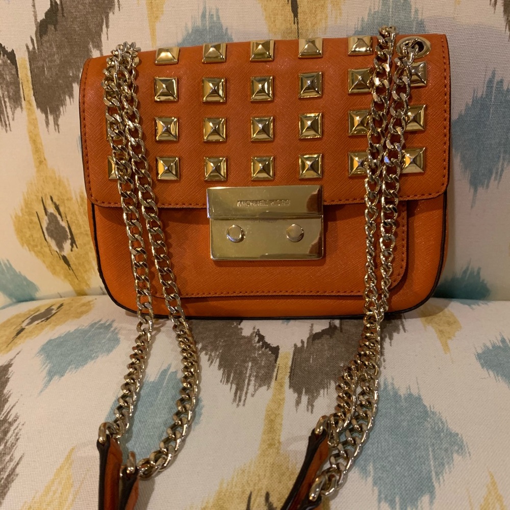 Michael Kors Pyramid Studded Handbag